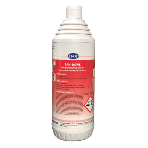Nettoyant détartrant PROP Sani Bowl flacon de 1L photo du produit front L
