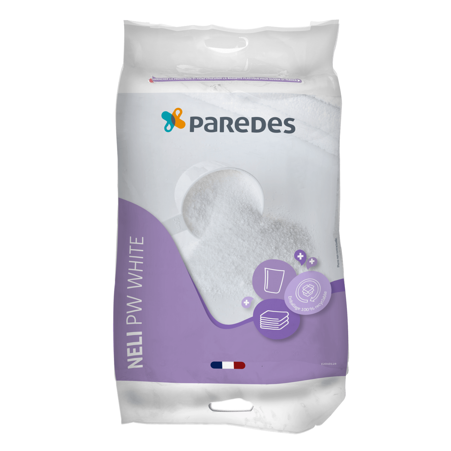 Lessive poudre spéciale blanc PAREDES NELI PW WHITE 13,5kg