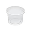 Pot à sauce rond droit transparent 100 cc Alphaform photo du produit back S