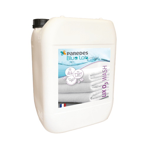 Lessive liquide Paredes Blue Lab Lix O3 Wash bidon de 20Kg photo du produit front L