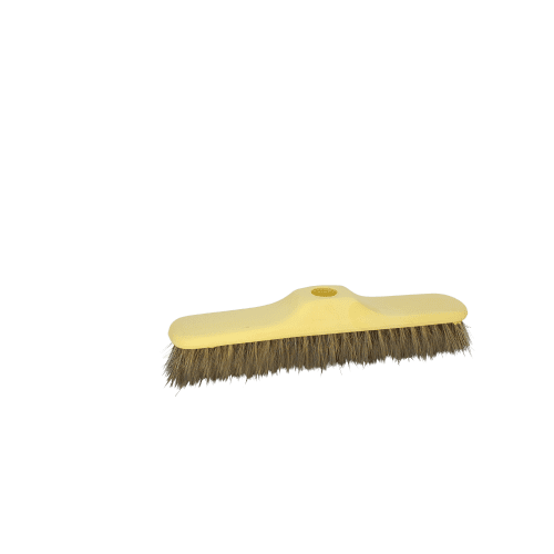 Balai droit soie grise 28 cm Brosserie Marchand photo du produit front L