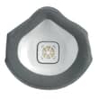 Masque de protection anti-poussières Flexinet 823 FFP2 JSP OV anti-odeur forme coque avec valve photo du produit back S