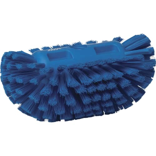 Brosse à cuves fibres médium alimentaire PLP 20,5cm bleu Vikan photo du produit front L