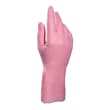 Gant de ménage Vital Eco 115 latex rose flocké coton 30,5cm taille 6 photo du produit