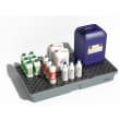 Bac de rétention pour produits chimiques dangereux 90 L EMP photo du produit back S