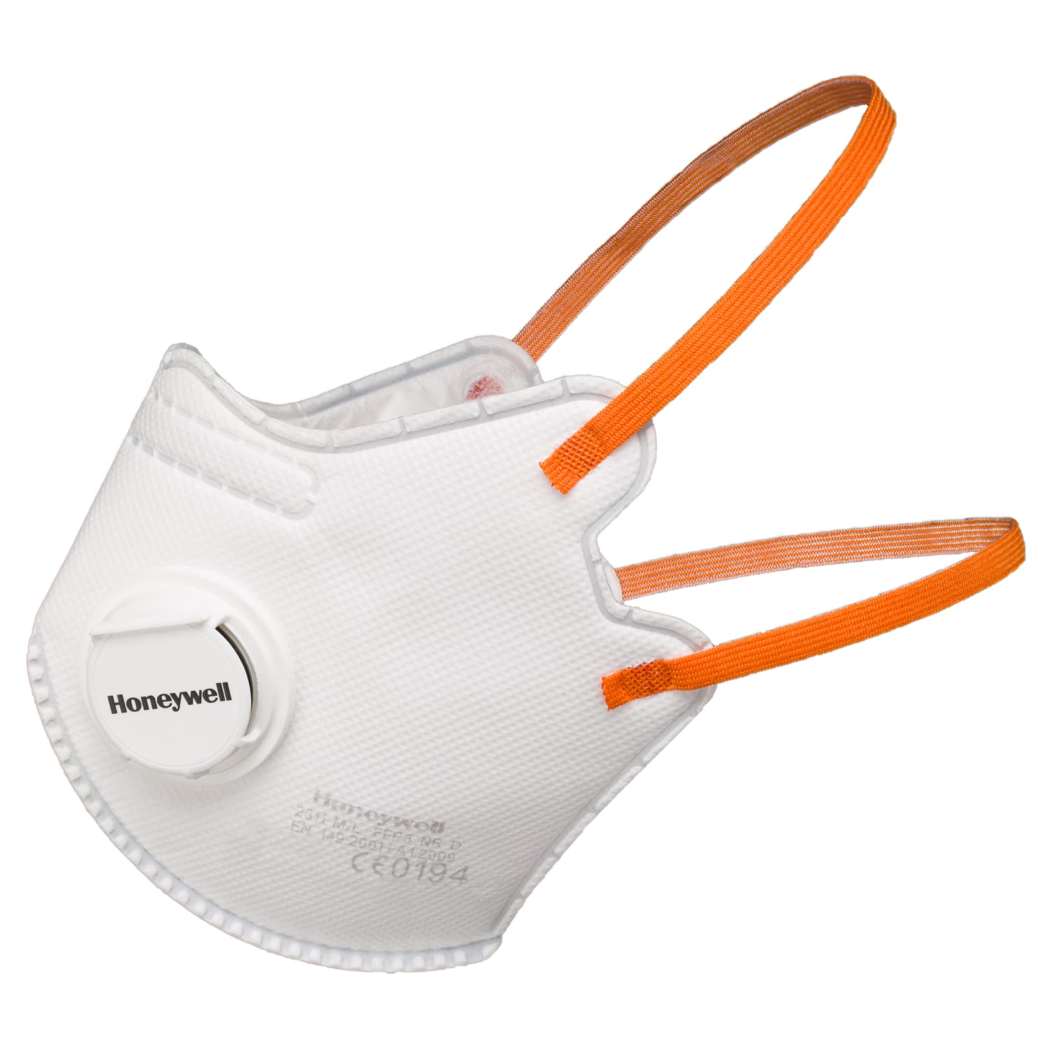 Masque de protection anti-poussières Premium 2000 FFP3 Honeywell NR D pliage vertical avec soupape photo du produit