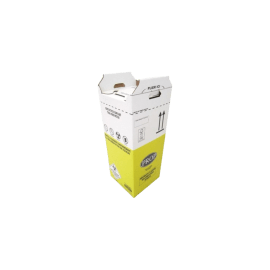 Carton hospitalier DASRI 50L haut lien coulissant NF X photo du produit