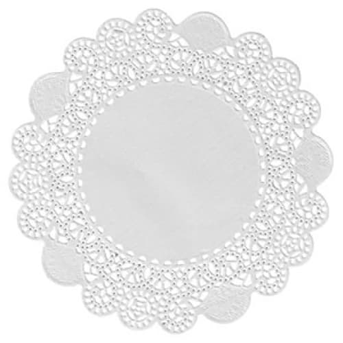 Set de table papier rond Manufacture de l'Éphémère Ø28cm blanc photo du produit front L