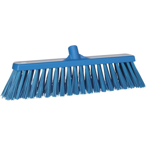 Balai fibres dures alimentaire PLP 53cm bleu Vikan photo du produit front L