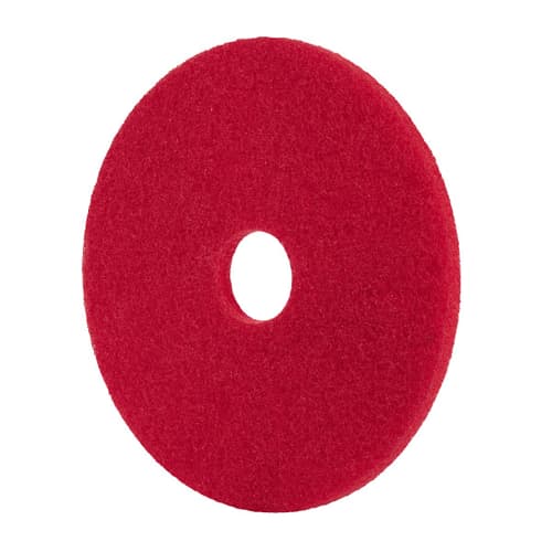 Disque basic rouge 3M pour autolaveuse et monobrosse Ø406mm photo du produit front L