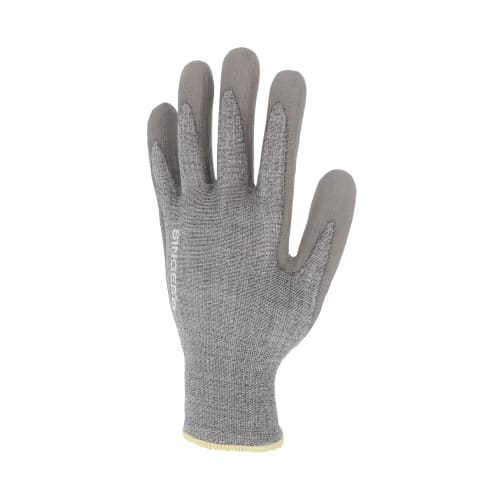 Gant protection coupures indice B (3/5) polyéthylène haute densité gris enduction PU gris taille 10 photo du produit