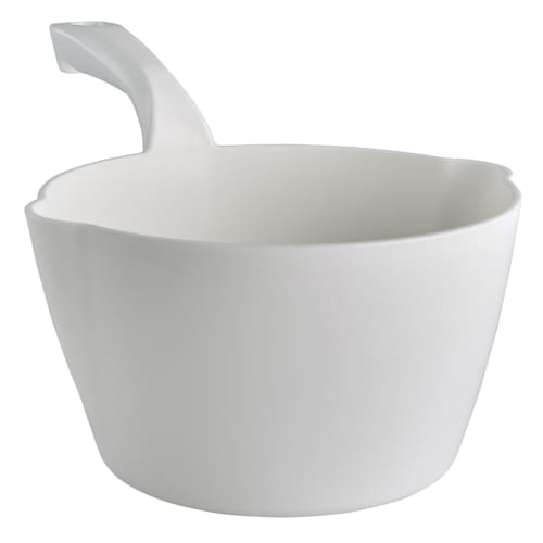 Pelle ronde graduée alimentaire PLP 2L blanc Vikan photo du produit front L