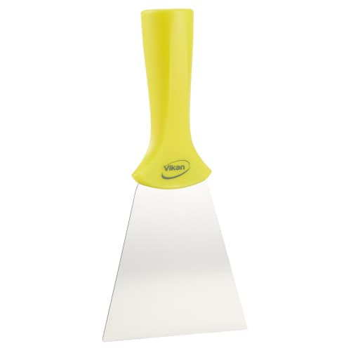 Grattoir à pas de vis alimentaire inox PLP 10cm jaune Vikan photo du produit front L