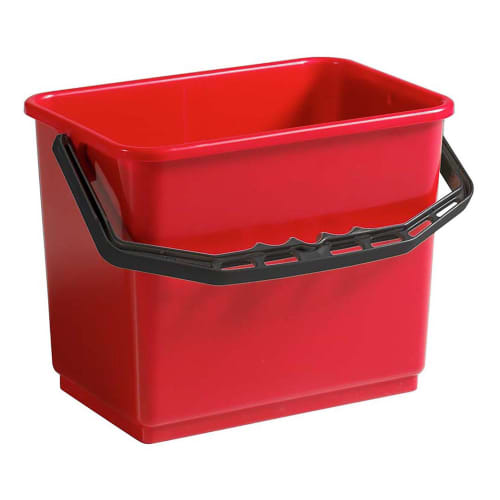 Seau PLP 6L rouge Filmop photo du produit front L