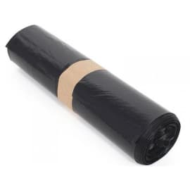 Sac plastique PE BD 110L noir 70µm Jet'Sac