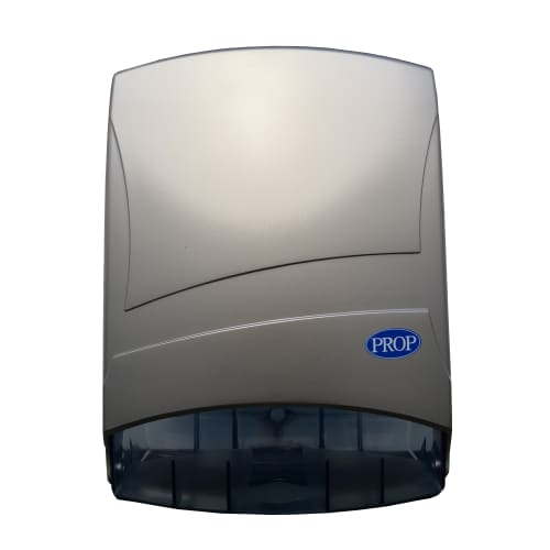 Distributeur d'essuie-mains pliés Disponal 3 gris Inox PROP photo du produit front L
