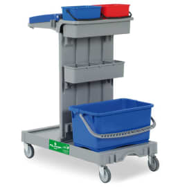 Chariot de ménage Alpha 4141 avec roues standards Filmop