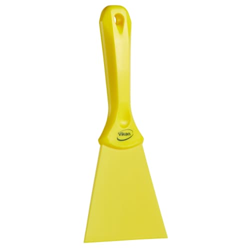 Grattoir à main alimentaire nylon PLP 10cm jaune Vikan photo du produit front L
