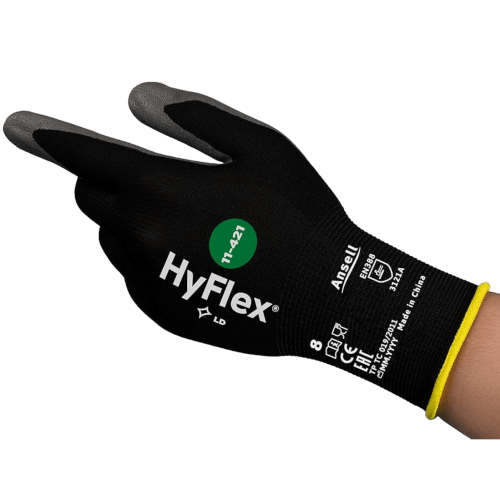 Gant de protection anti-coupure HyFlex 11-421 enduction PE taille 9 -  PAREDES