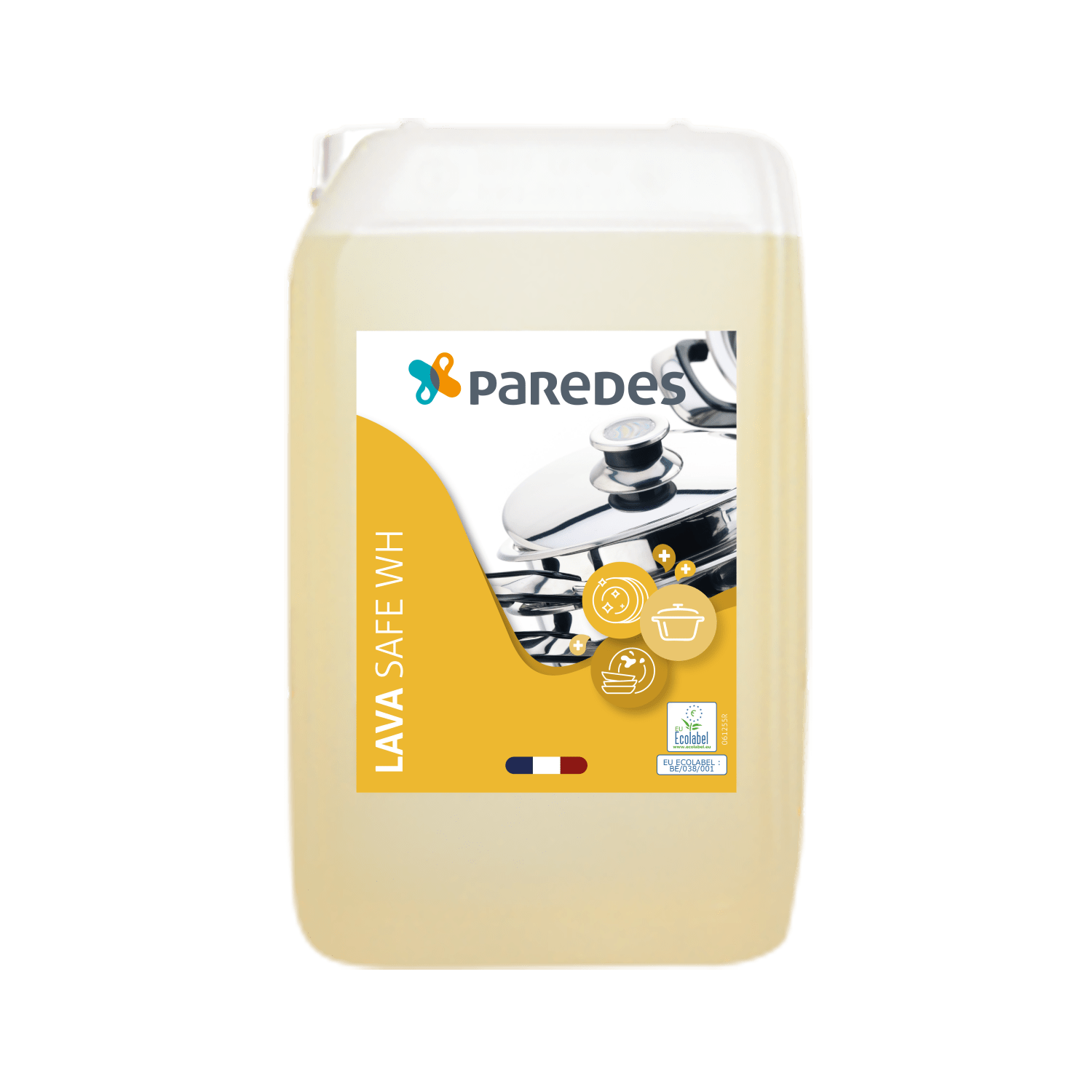 Nettoyant lave-batterie Ecolabel Paredes Lava Safe WH bidon de 10L photo du produit