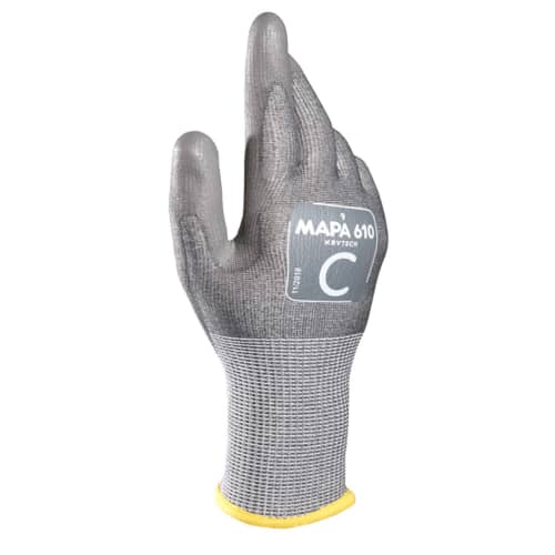 Gants de protection anticoupure Mapa Professional KryTech 610 enduction polyuréthane taille 6 photo du produit front L