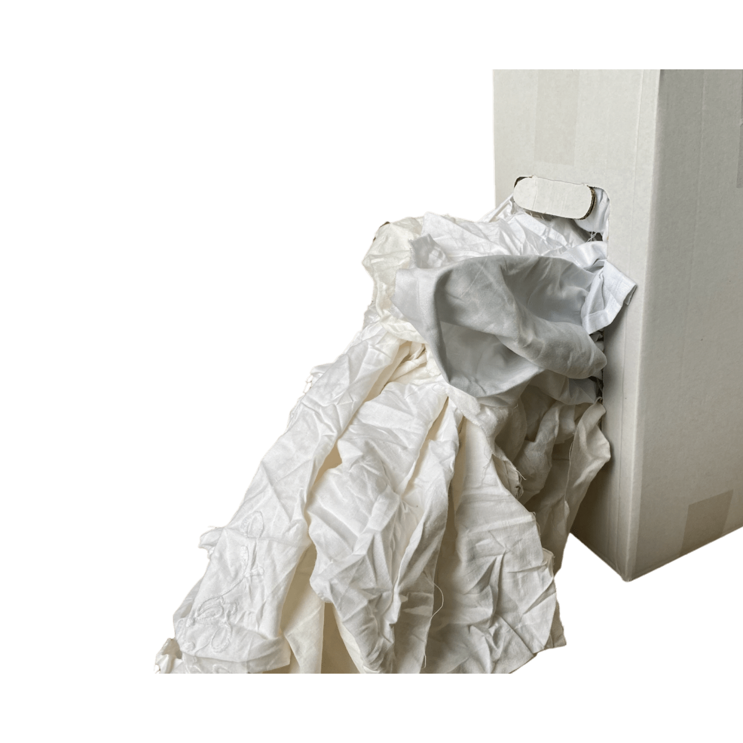 Drap blanc en coton