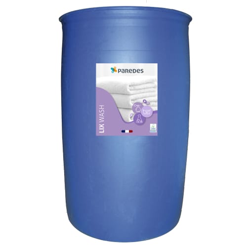 Lessive liquide Ecolabel Paredes Lix Wash fût de 200L photo du produit front L