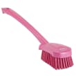 Brosse fibres dures alimentaire PLP 41,5cm rose Vikan photo du produit