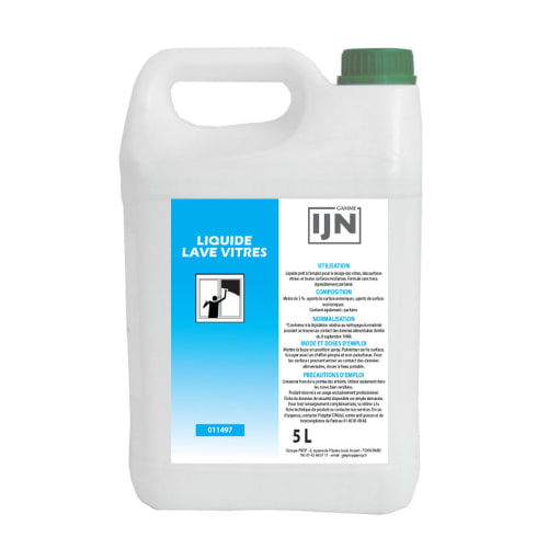 IJN liquide lave vitres bidon de 5L photo du produit