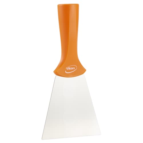 Grattoir à pas de vis alimentaire inox PLP 10cm orange Vikan photo du produit front L