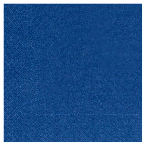Serviette papier 2 plis Manufacture de l'Éphémère 20 x 20 cm bleu marine photo du produit front L