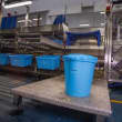 Couvercle pour seau 12L alimentaire détectable PLP bleu Vikan photo du produit back S