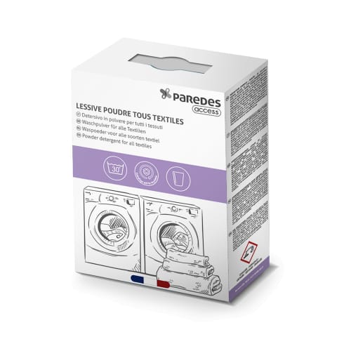 Lessive poudre tous textiles Paredes Access boîte de 5kg photo du produit front L