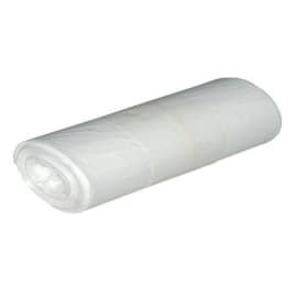 Sac plastique PE BD 50L blanc 22µm NF photo du produit