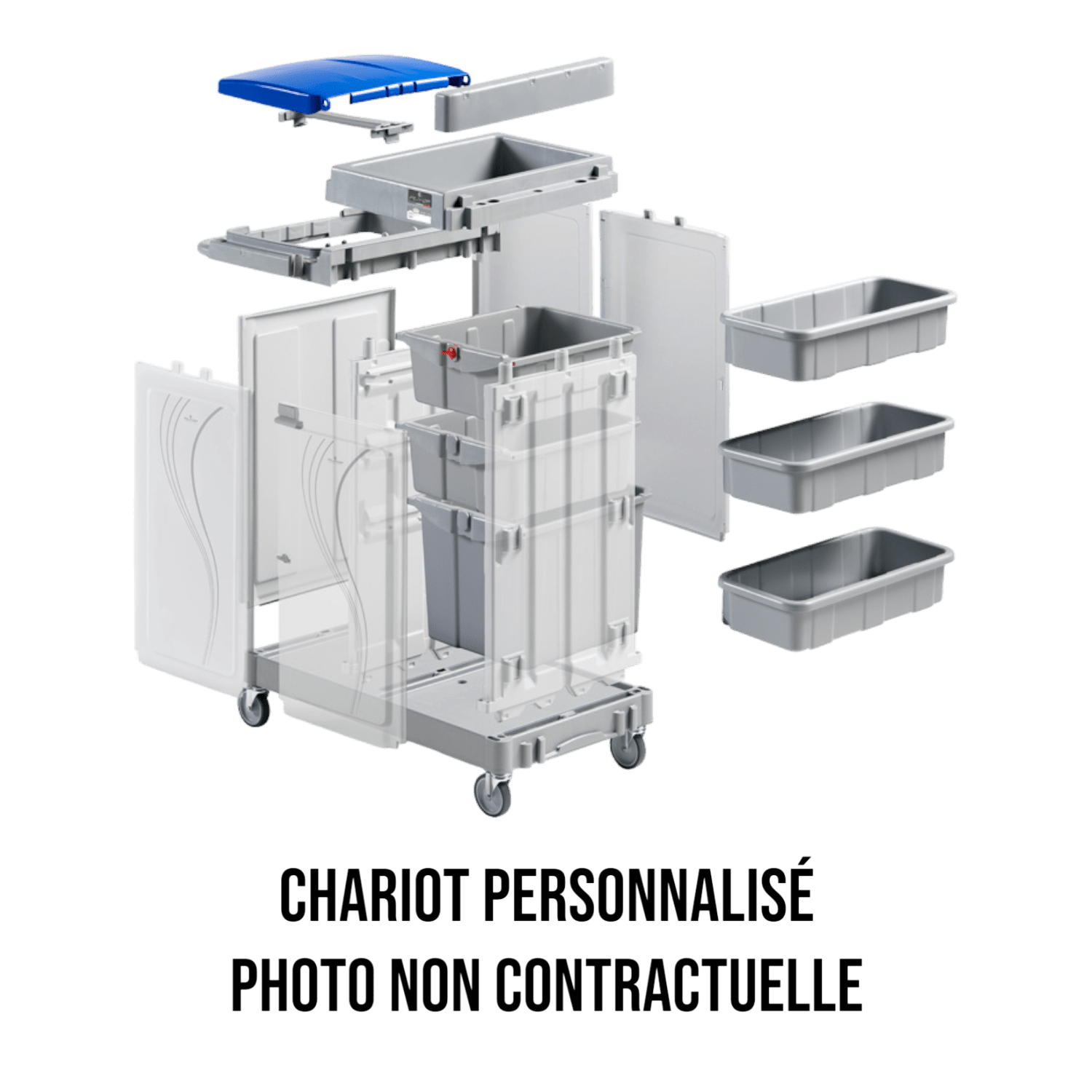 Chariot Alpha 5160 spécifique Centre Leclerc Filmop photo du produit