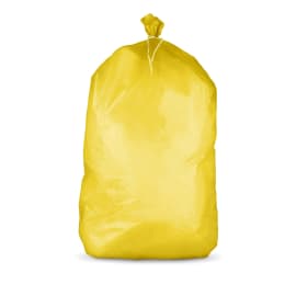 Sacs poubelle 110L jaune 40µ lien classique Paredes photo du produit