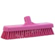 Balai lave-pont fibres dures alimentaire PLP 30,5cm rose Vikan photo du produit