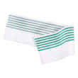 Bandeau microfibre Ultimate Dispomop lignée vert 50 x 11,5 cm Decitex photo du produit
