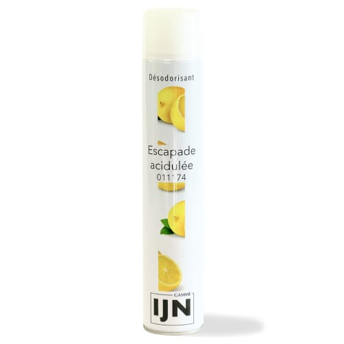 Désodorisant escapade acidulée IJN aérosol de 750ml photo du produit front L