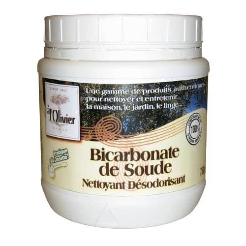 Bicarbonate de soude A l'olivier boîte de 750g photo du produit front L