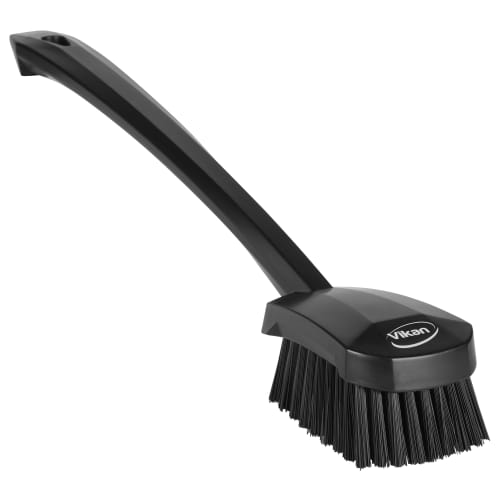 Brosse fibres dures alimentaire PLP 41,5cm noir Vikan photo du produit front L
