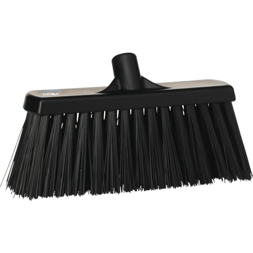 Balai fibres dures alimentaire PLP 33cm noir Vikan photo du produit front L