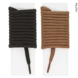 Lacets JLFPro polyester rond 0,90 m noir