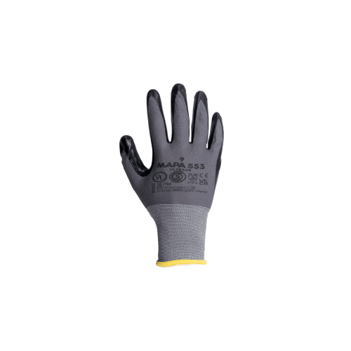 Gants de manipulation Mapa Professional Ultrane 553 enduction nitrile taille 7 photo du produit