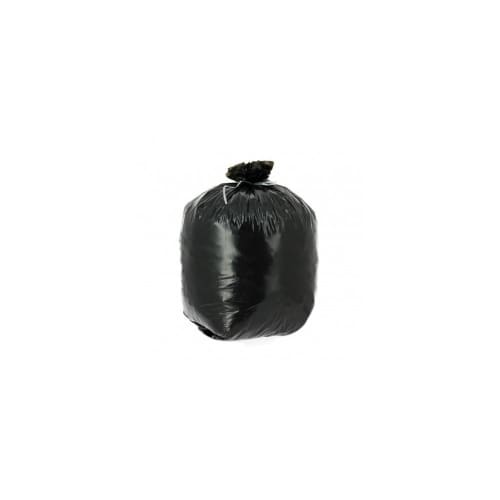 Sac 30 L noir 20µ à liens classiques NFE Flexigreen photo du produit front L