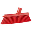 Balai biseauté avec pas de vis incliné, 250 mm, Medium, Rouge Vikan photo du produit