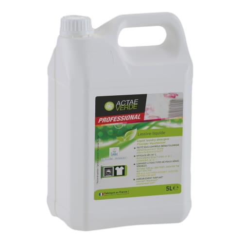 Actae Verde lessive liquide certifiée Ecolabel bidon de 5L photo du produit front L