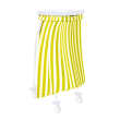 Sac à linge 65L 130g/m² rayé jaune Filmop photo du produit