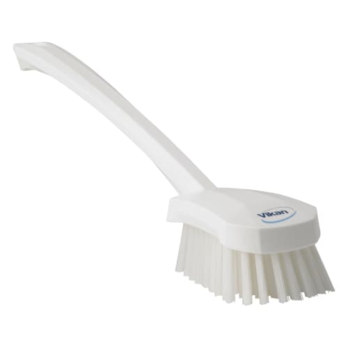Brosse fibres dures alimentaire PLP 41,5cm blanc Vikan photo du produit front L