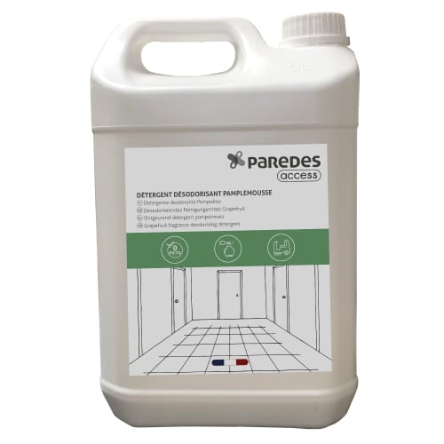 Détergent désodorisant pamplemousse Paredes Access bidon de 5L photo du produit front L